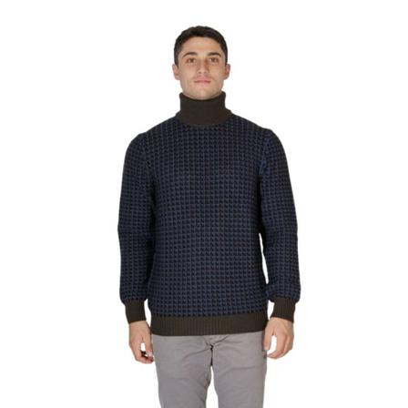 Drumohr, Turtlenecks Blauw, Heren, Maat:L