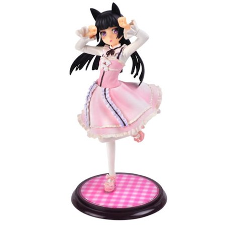 Ore No Imouto Ga Konnani Kawaii Wake Ga Nai Black Cat Figur Leksak Samlarobjekt Modell För Anime-Fans