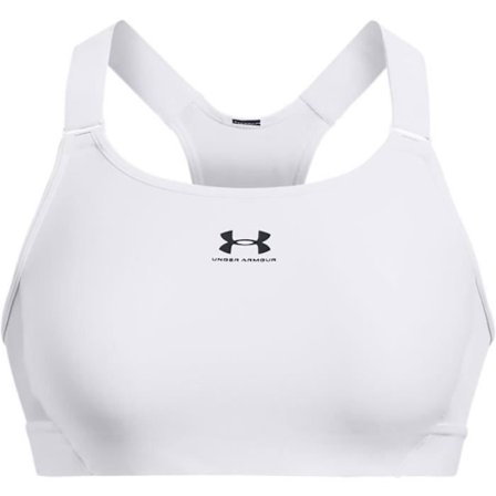 Under Armour Dam UA HG Armour High Sports BH - White-Jet Grey - XL