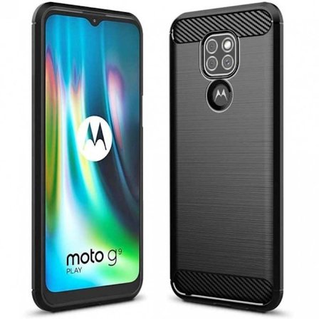 Motorola Moto E7 Plus iskunkestävä SlimCarbon kotelo