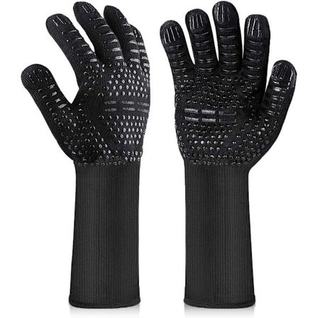 Grillhandsker Varmebestandige Ovn Handsker 800 Grader Brandsikre Handsker Bagehånd KLB