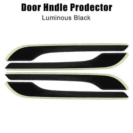 Lysende Håndtaksett For Tesla Model 3 Model Y 2022 Dørhåndtak Beskyttelses Klistremerke Bil Klistremerke Auto Styling Tilbehør-God LGL