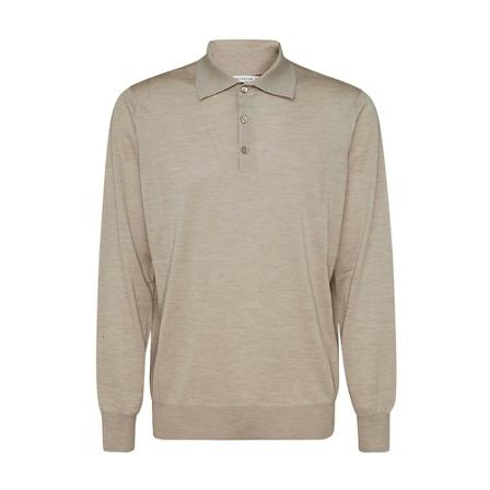 Brunello Cucinelli, Turtlenecks Beżowy, Mężczyzna, Rozmiar: 2XL