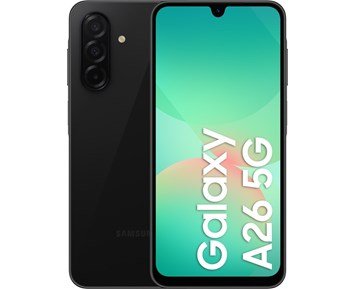 Samsung-Galaxy A26 5G 128GB Black-Galaxy A26 5G - Funksjonalitet og innovasjon i ett-Phones-Mobiltelefoner