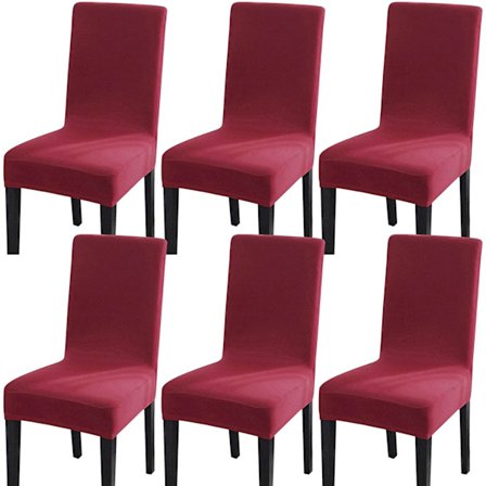 Spandex-joustava tuolinpäällinen, venyvä tuolinpäällinen (6 kpl, The Bi