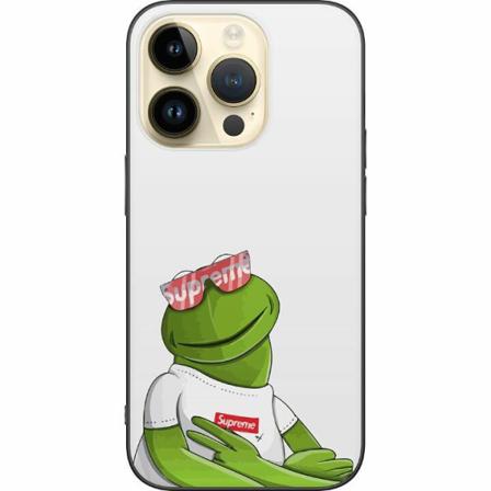 Apple Iphone 14 Pro Svart Skal Kermit Sup