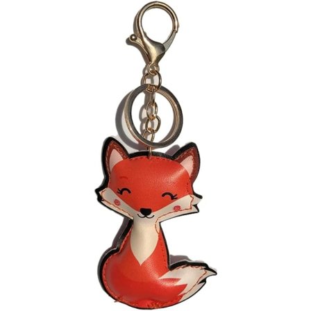 PU-läderhänge Nyckelringar för kvinnor flickvän, väska berlock, nyckelring för bilnycklar, present till henne