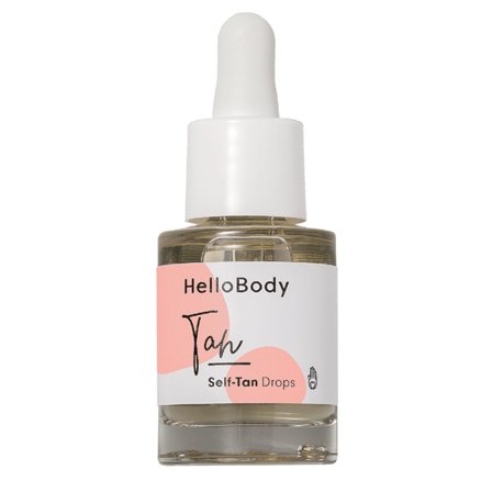 HELLO BODY Self-Tan Drops 15ml - Autoabbronzante viso