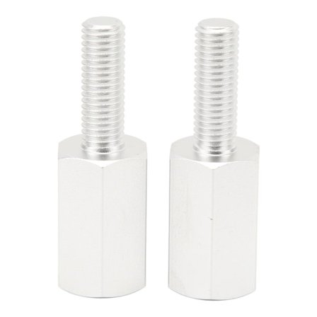 2 STK 1,5 Tommers Seteløfter Økt Benplass Setespredere Løftebrakett Monteringssett Erstatning For Can‐Am Maverick X3 Alle År Sølv