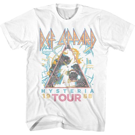 Distressed Hysteria Tour Def Leppard T-shirt