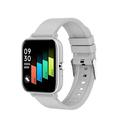 1,54 tommers smartklokke med full berøringsskjerm, pulsmåling og utendørs sport