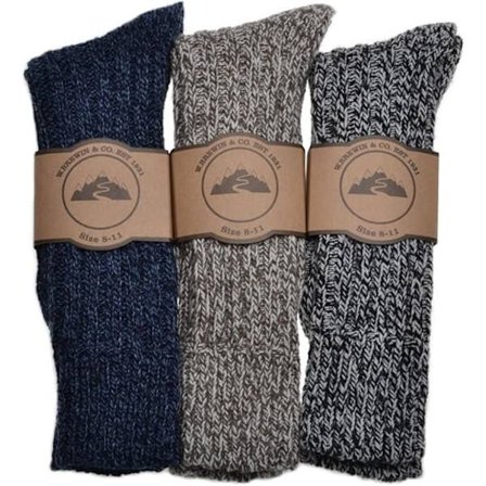 Miesten paksut ja lämpimät sukat, 3 paria per pakkaus