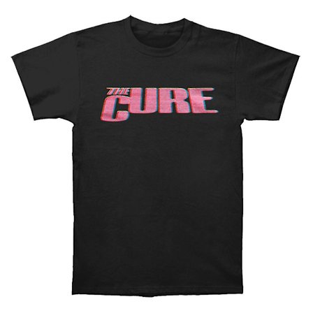 The Cure Neon Logo Svart T-shirt kläder