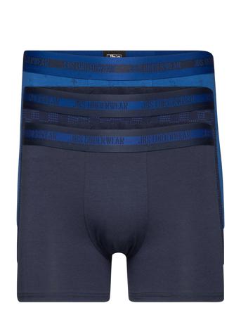 Jbs 3-Pack Fsc Tights Bamboo Boxershorts Blå JBS