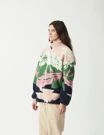 PICTURE ORGANIC CLOTHING Nyss Zip Fleece - Multi/patterned - XL