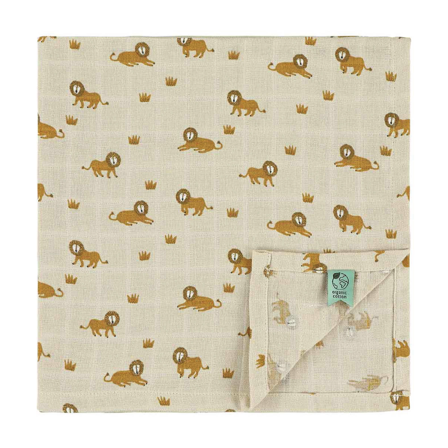 Trixie Musselinkluter Lively Lion, Beige/gul, 3 stk.