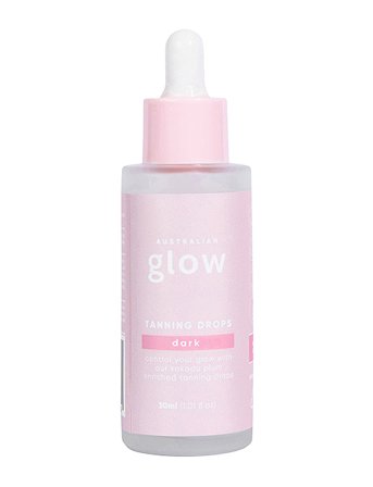 Australian Glow Self-Tan Drops With Kakadu Plum - Dark - Nude - 30 ml