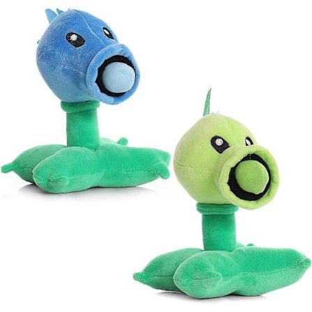 Plants vs Zombies Leksaker Plysch, 2 st Plants vs Zombies Leksaksserie Dockor Växtdocka Presenter Födelsedagsfest Present 