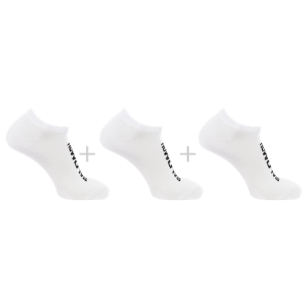 Salomon - Strømper Strømper Everyday Low 3-pack - White / White