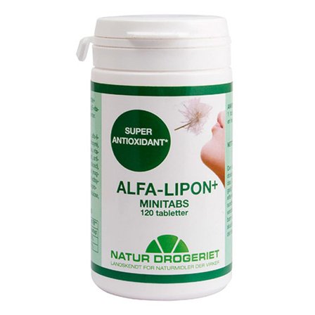 3 for 2 - Natur Drogeriet Alfa-Lipon+ minitabs. 120 tabl., Helse & Madvarer, Vitaminer, Multivitaminer