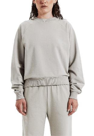 Bread & Boxers Sweatshirt Myskläder loungewear Dam Beige L