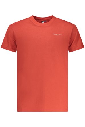 Tommy Hilfiger T-shirt Maniche Corte Uomo Rosso