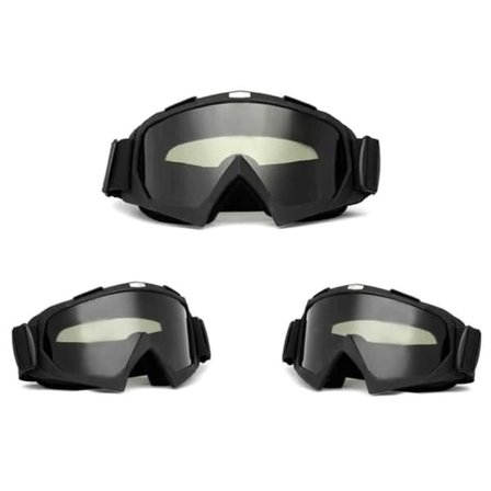 Skibriller Tonet Glass Matt Svart—pa