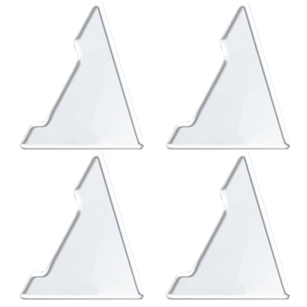 4 kpl käytännöllisiä naarmuuntumattomia tarroja Auton ovensuoja Reunanauha Liukumaton