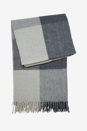 Svanefors - Pläd Ulla - Grå - Filtar & plädar - 130X170 - Från Homeroom