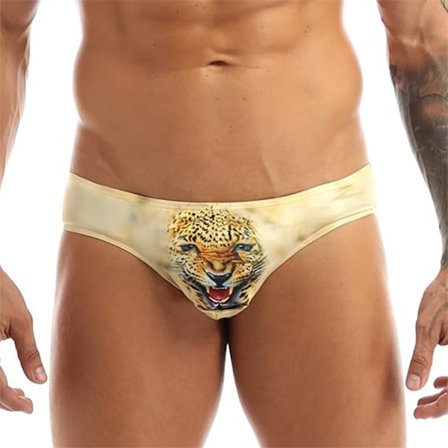 Sexiga roliga 3D-vargtryckta kalsonger för män
