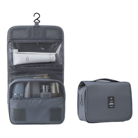 Rejse Vaskepose Ophængning Organizer 02-GRÅ 02-GRÅ