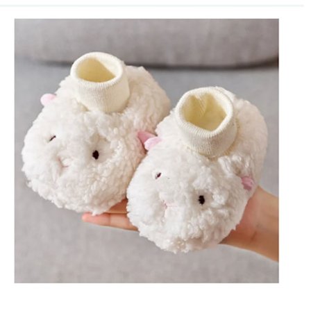 Varme vinterstøvler til babyer (6-12 måneder)