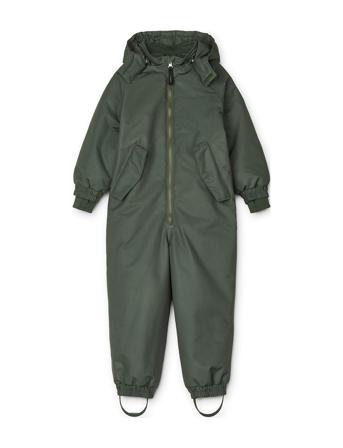 Sne Snowsuit Outerwear Coveralls Snow/ski Coveralls & Sets Grön Liewood