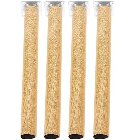 4 stk. Møbelben Sofaben Kommodeben Stolben Skapføtter Skap- og Bordben