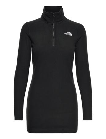 W Glacier Dress Dresses Sweat-shirt Dresses Svart The North Face