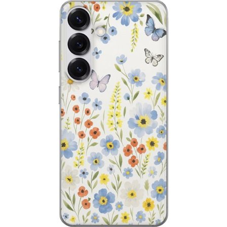 Kompatibelt Mobildeksel til Samsung Samsung Galaxy S25 Sommerblomster
