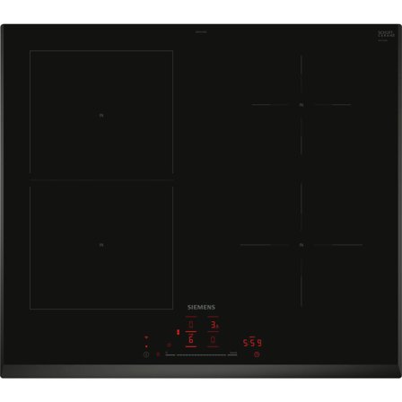 Siemens ED651HSB1E iQ500 induktionskogeplade, sort | KitchenOne