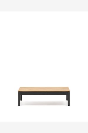Kave Home - Utendørs salongbord - sorells - Grå - Utebord - Fra Homeroom
