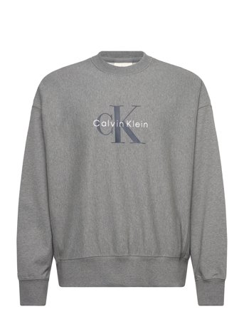 Calvin Klein Jeans | Ls Premium Terry Monologo Cn Swt | L