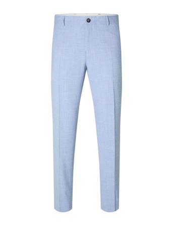 Slhslim-Oasis Linen Trs Noos Blue Selected Homme