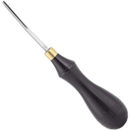 Läder DIY Groover, Kant Skiving Beveler Trähandtag Trähantverk