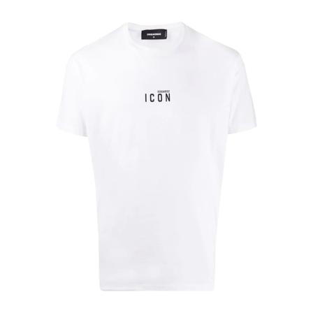 Dsquared2 T-Shirt S79Gc0010 S23009 21 vit, Herr, Herr, Storlek: S