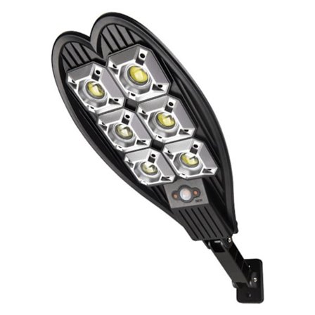 Solar Gadelygte med Menneskekropssensor Udendørs LED Væglampe IP65 Vandtæt Indbygget Batteri