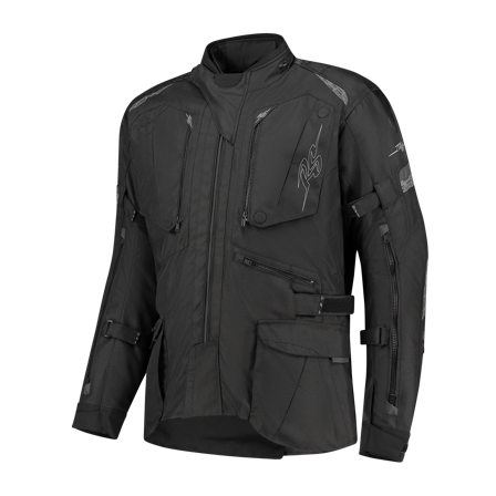 Veste Moto Rusty Stitches Cliff Noir S