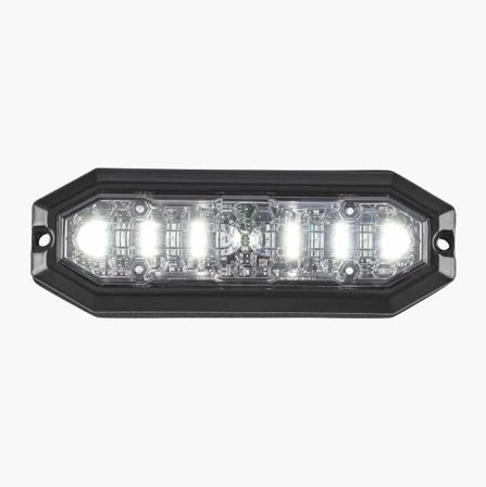 Blixtljus med 6 st. LED vit - Biltema