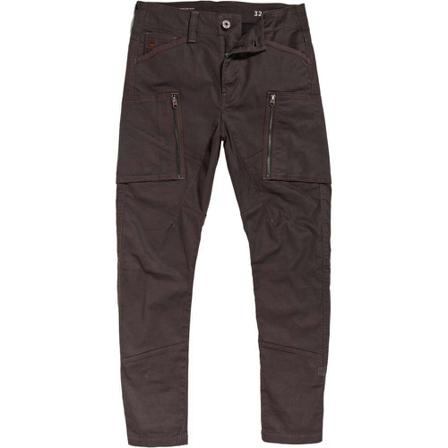 G-star, Zip pkt 3d skinny cargo brown Bruin, Heren, Maat:W34 L32,Katoen,Ritsen