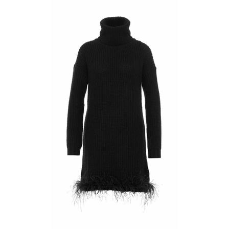 Liu Jo, Women& Clothing Dress Jf 2111 Ma 65N 22 Zwart, Dames, Maat:S