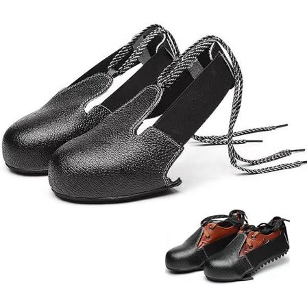 1 par - vernesko med stålhette - sikkerhetssko m/ stålhette - verneskotrekk - anti