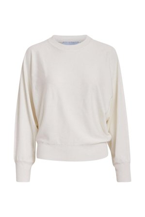MSDana Bat Sleeve Knit Pullover Broken White L
