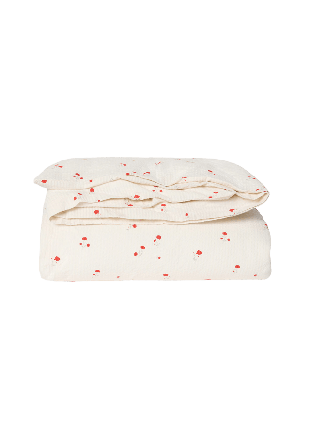 Garbo&Friends Poppy Seersucker Duvet Cover 220x220 cm Påslakan & bäddset Unisex Beige